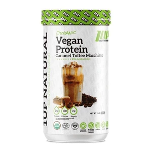 1Up Nutrition Vegan Protein Caramel Toffee Macchiato (900g)