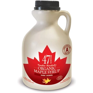 47 North Canadian Organic Maple Syrup Grade A Dark Robust (2 Sizes) - 500ml