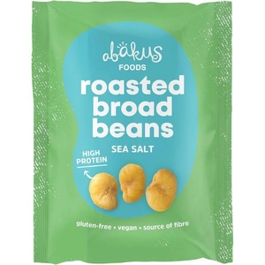 Abakus Foods Roasted Broad Beans, Sea Salt 45g (Case of 12) (12 minimum)