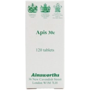 Ainsworths Apis 30C Homoeopathic Remedy 120 tablet
