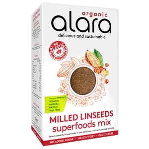 Alara Organic Milled Linseeds Superfoods Mix (500g)