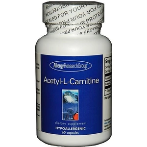 Allergy Research Acetyl-L-Carnitine, 250mg, 60 Capsules
