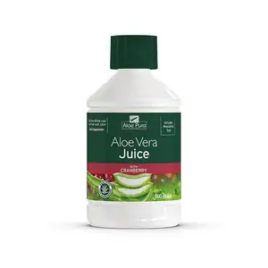 Aloe Pura Bio-Active Aloe Vera Juice Maximum Strength Cranberry 500ml
