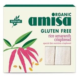 Amisa Organic Rice & Amaranth Crispbread 150g