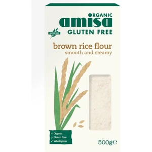 Amisa Organic Brown Rice Flour 500g (Case of 6 )