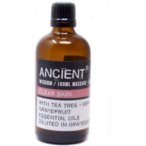 Ancient Wisdom Clear Skin Massage Oil 100ml (Case of 6)