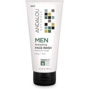 Andalou Men Refreshing Face Wash - 178ml (Case of 6)