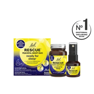 Bach Flower Remedies Rescue Peaceful Night Duo