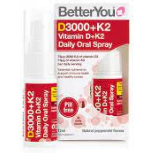 Better You Dlux+ Vitamin D + K2 Oral Spray - 12ml (Case of 6)
