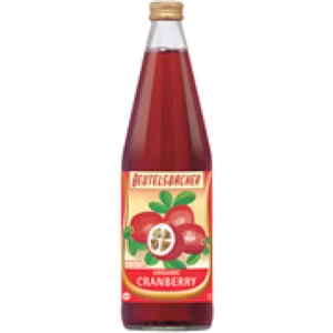 Beutelsbacher Demeter Cranberry Fruit Drink - 750ml