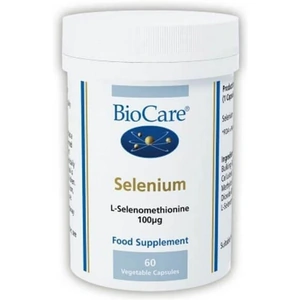 BioCare Selenium, 100ug, 60 VCapsules