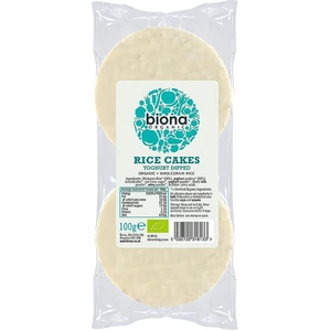 Biona Yoghurt Coated Rice Cakes 100g