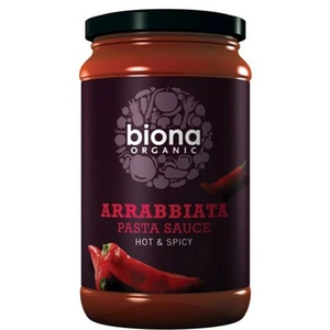 Biona Organic Arrabbiata Hot & Spicy Pasta Sauce 350g (Case of 6 )