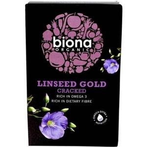 Biona Organic Cracked Golden Linseed 500g