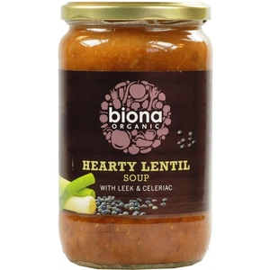 Biona Organic Hearty Lentil Soup 680g