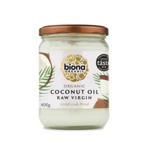 Biona Organic Raw Virgin Coconut Oil - 400g