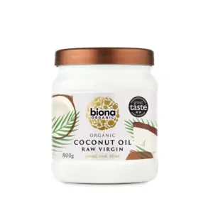 Biona Organic Raw Virgin Coconut Oil - 800g