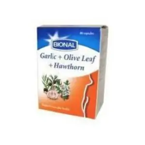 Bional Garlic, Olive Leaf & Hawthorn 80's