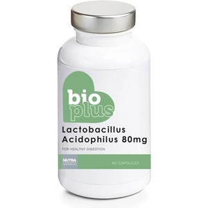 View product details for the Bioplus Lactobacillus Acidophilus 80mg 60 Capsules 60 capsules