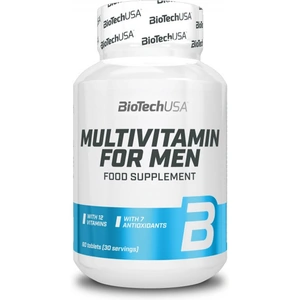 BioTechUSA Multivitamin for Men - 60 tablets (Case of 1)