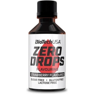 BioTechUSA Zero Drops Strawberry - 50 ml (Case of 1)