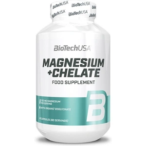 BioTechUSA Magnesium + Chelate - 60 caps (Case of 1)