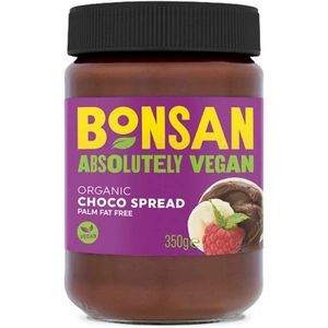 Bonsan Organic Vegan Plain Choco Spread 350g (Case of 6)