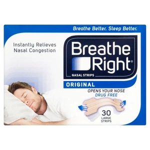 Breathe Right Tan Nasal Strips Large 30
