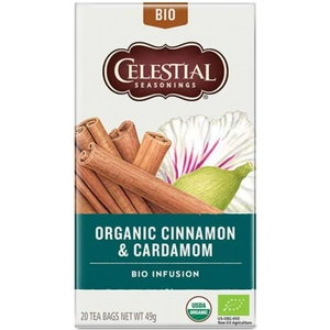 Celestial Organic Cinnamon & Cardamom Tea - 20 Bags (Case of 6)