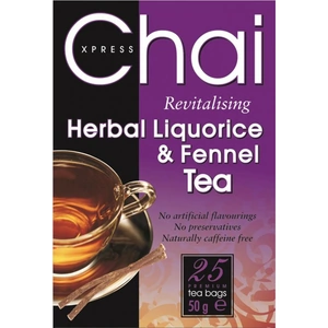 Chai Xpress Herbal Liquorice & Fennel Tea 50g