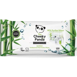 View product details for the The Cheeky Panda Antibacterial Multi-Surface Bamboo Wipes 100 Wipes