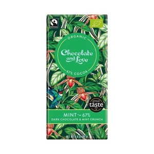 Chocolate And Love Mint 67% 80g x 14