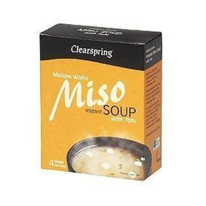 Clearspring White Instant Miso Soup With Tofu 4x10g