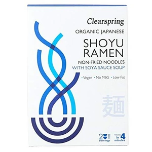Clearspring Wholefoods - Clearspring Wholefoods Organic Japanese Shoyu Ramen Noodles With Soya Sauce Soup (210g)