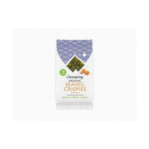 Clearspring Wholefoods Organic Seaveg Crispies - Turmeric 4g x 16