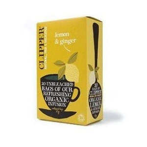 Clipper Organic Infusion Lemon & Ginger 20 Teabags