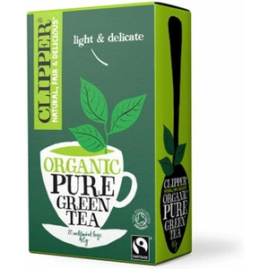 Clipper Organic Pure Green Tea 20 bag (Case of 6)