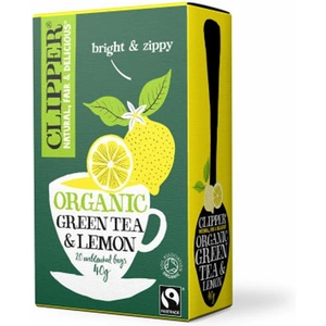 Clipper Organic Green & Lemon Tea 20 bag (Case of 6)