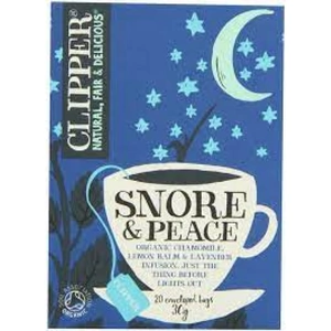 Clipper Snore & Peace Tea - 20 Bags x 4