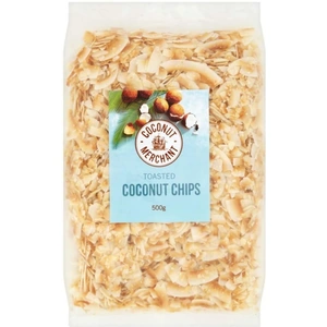 Coconut Merchant Plain Coconut Chips - 500g