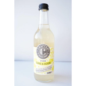 Crafted Posh Lime & Soda 330ml (Case of 12)