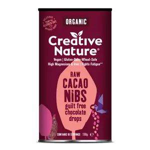 Creative Nature Raw Cacao Nibs (Organic) 150g