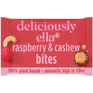 Deliciously Ella Raspberry & Cashew Nut Butter Bites 36g
