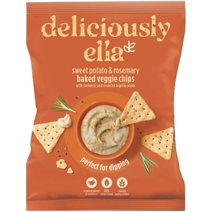 Deliciously Ella Sweet Potato and Rosemary Baked Veggie Chips 100g