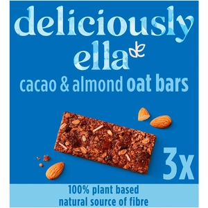 Deliciously Ella Cacao & Almond Oat Bar Multipacks 3 X 50g