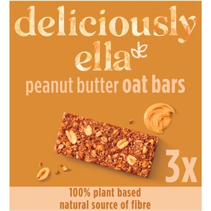 Deliciously Ella Peanut Baked Oat Bar Multipacks 3 X 50g