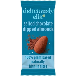 View product details for the Deliciously Ella Salted Chocolate Dipped Almonds 30g