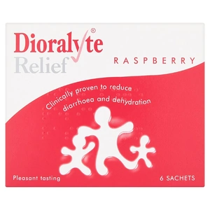 Dioralyte Relief Raspberry Sachets 6
