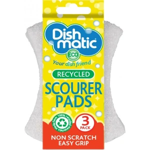 Dishmatic Non-scratch Kitchen Scourer - 3 Pack (Case of 10)