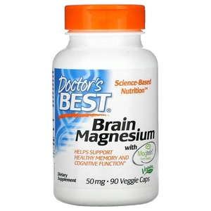Doctor's Best Brain Magnesium with Magtein 50mg (90 Veggie Caps)